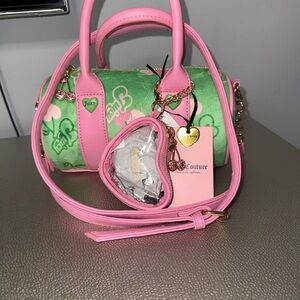 Juicy Couture Retro Cherry Mini Barrel Bag